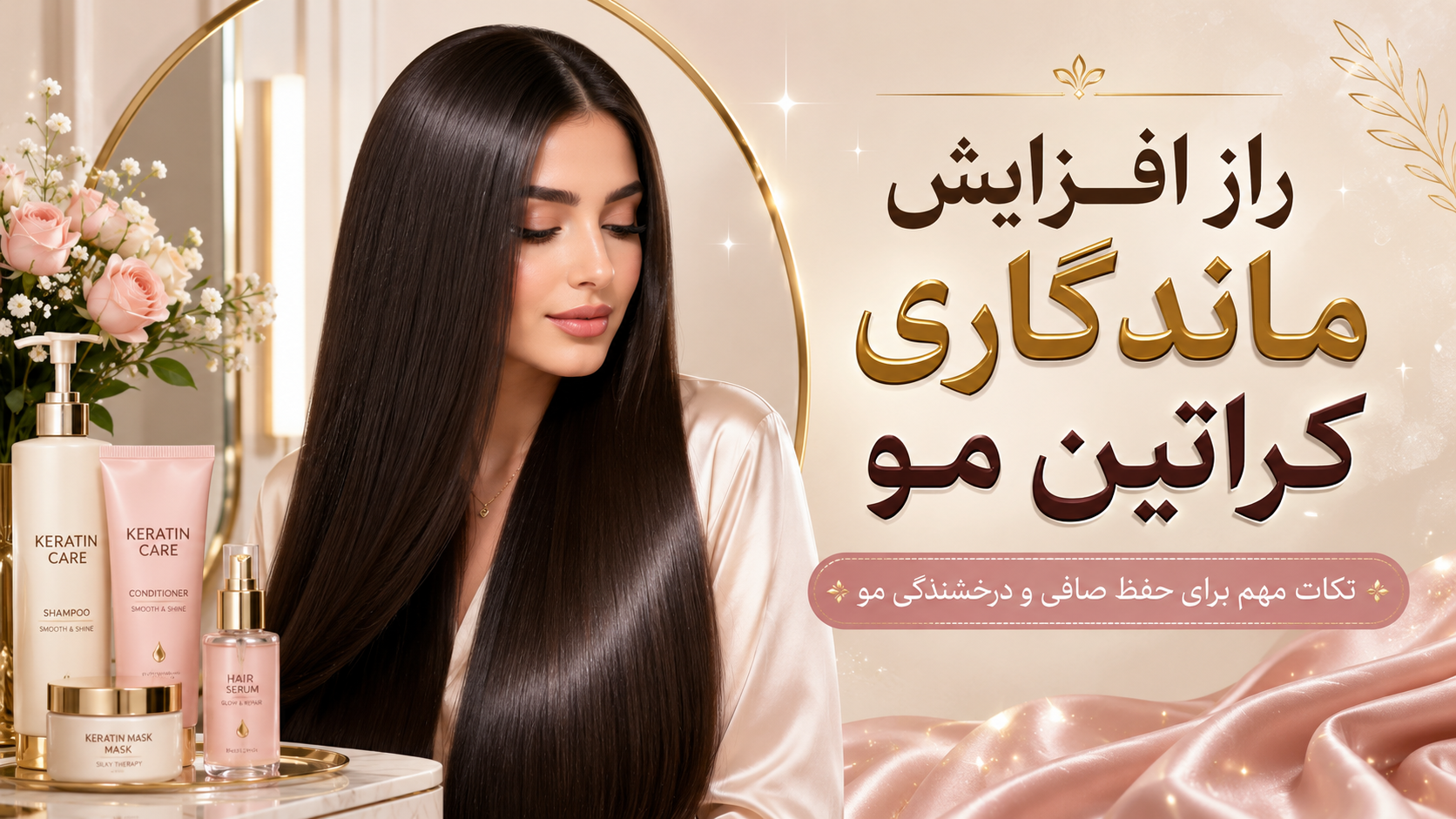ماندگاری کراتین مو